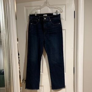 LOFT Midnight Blue Straight Leg Jeans